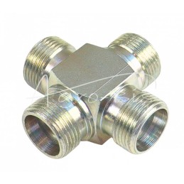 Jungtis – hidraulinė jungtis – keturių krypčių AAAA M22x1.5 15L - HS361