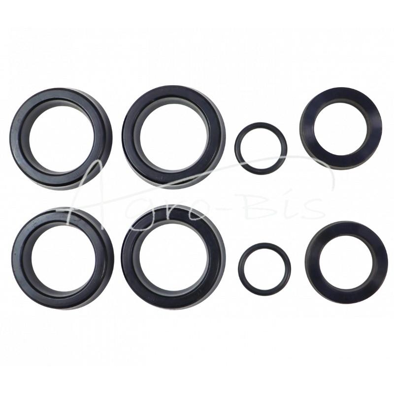 Dvigubo cilindro krautuvo sandariklių komplektas NUJN-100 K120130 PZL-HYDRAL - K120H