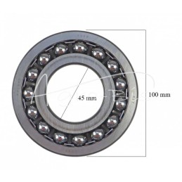 Savaime išsilyginantis rutulinis guolis 1309 FŁT Kraśnik - 1309 FŁT