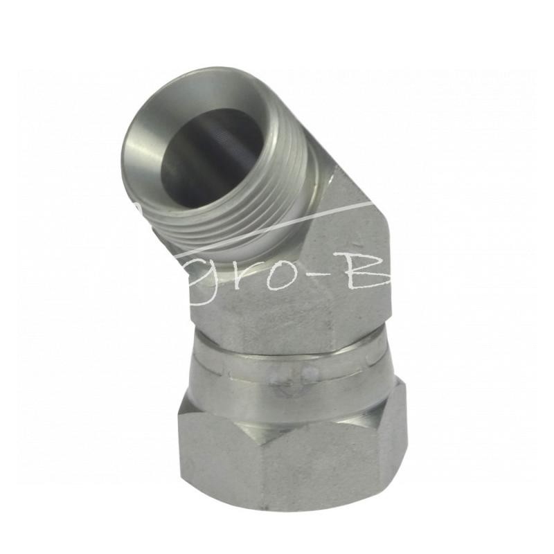 Hidraulinė alkūnė 45 AB 3/4" - 3/4" - HS358