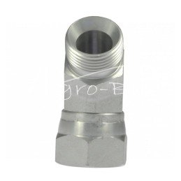 Hidraulinė alkūnė 45 AB 3/4" - 3/4" - HS358