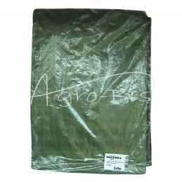 Brezentas 5x8m žalias, svoris 90/m2, sutvirtintas MOTORRA - PLA5x8Z