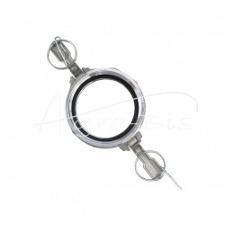 „Camlock“ jungties lizdas, D tipo, aliuminis, 3" x 76 mm, PZL HYDRAL - ZCD76H