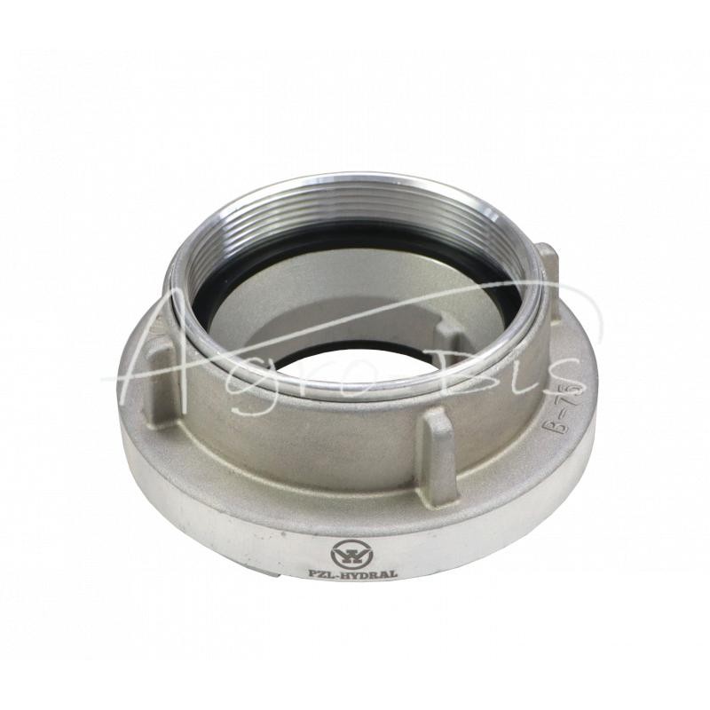 STORZ 75 mm aliuminio pasukamas dangtelis su 3 colių vidiniu sriegiu PZL HYDRAL - NS025H