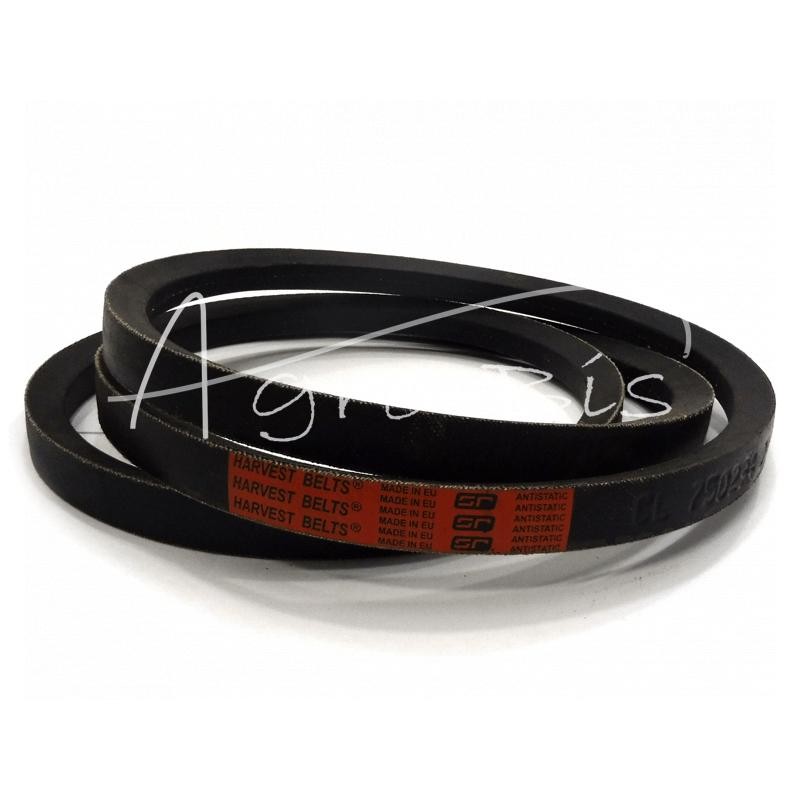 V formos diržas HB-1875 750294.0 Derliaus nuėmimo CL-7502940 Claas raudonas Stomil - HBx1875H