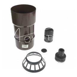 Lietaus vandens surinktuvas 110 mm rudas - 63-202