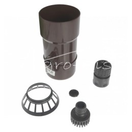 Lietaus vandens surinktuvas 110 mm rudas - 63-202