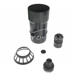 Lietaus vandens surinktuvas 110 mm grafitas - 63-204