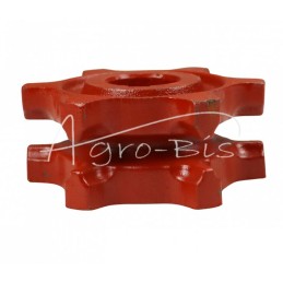 Mėšlo kratytuvo pavaros lizdo ratas FI-40 mm rakto griovelis 12 žemų dantų - 2219070140