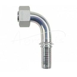 Hidraulinė jungtis DKOS 90° DN25 25S M36x2 sunki Premium HYDRAL - DKOS90DN25M36x2H