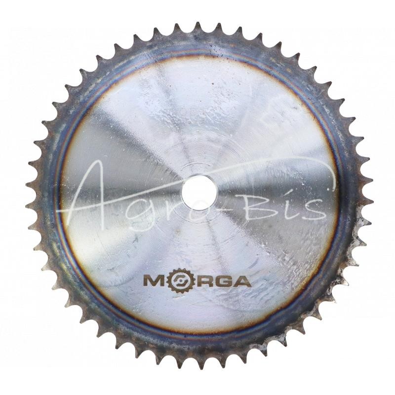 Grūdinto grandinės žvaigrinio disko 08B-1 Z-50 išorinis skersmuo 208,8 mm MORGA - T08B150M