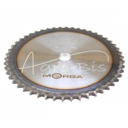 Grūdinto grandinės žvaigrinio disko 08B-1 Z-50 išorinis skersmuo 208,8 mm MORGA - T08B150M