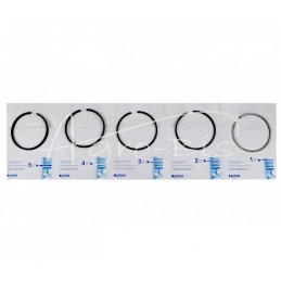 FI-85 S301 variklio žiedų komplektas - K1-1357-000