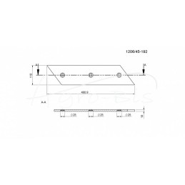 Trumpas B200 plūgo šliaužiklis - 120645192
