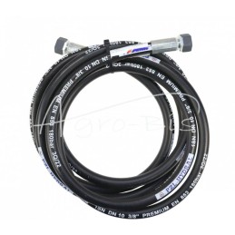 Hidraulinės žarnos sriegis M18x1.5 tiesus L-3500mm DN10-1SN 18MPa PZL HYDRAL - AA-10-3500/1SNH