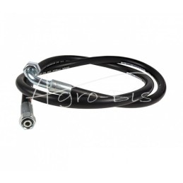 Hidraulinė žarna 275 barų sriegis M22x1.5 tiesi - alkūnė L-2000mm DN12-2SN 27.5MPa PZL HYDRAL - AK-13-2000/2SNH