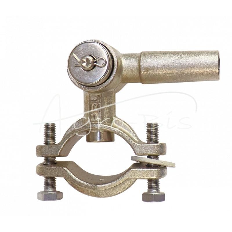 1 colio metalinis vakuuminis čiaupas ZAGRODA melžimo aparatui - 8305000111ZA