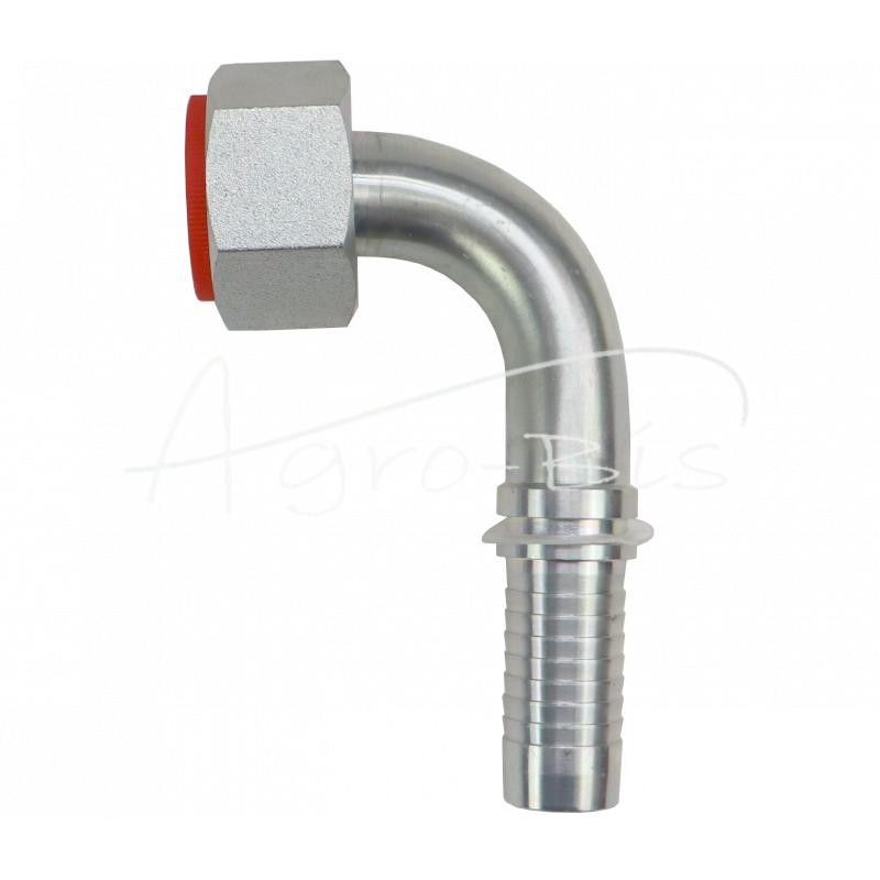 Hidraulinė jungtis DKOS 90° DN25 30S M42x2 sunki Premium HYDRAL - DKOS90DN25M40x2H