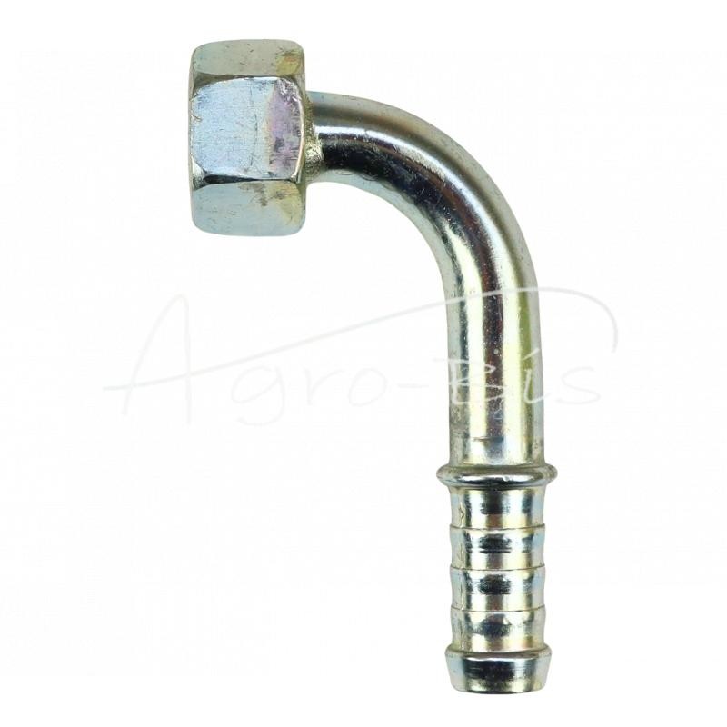 Lenkto vamzdžio antgalis, vidinis sriegis 90 DN13 M22X1.5 žarnai 14-15 mm 8040.90.1300 PZL HYDRAL - 8040901300H