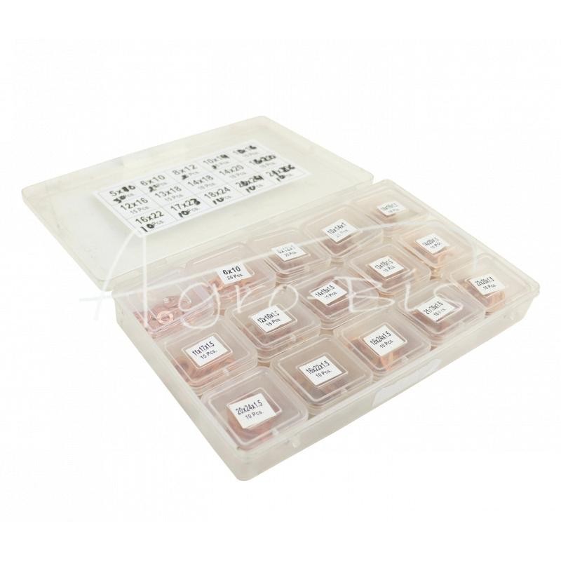 Varinių poveržlių rinkinys 240 vnt. - KPM240