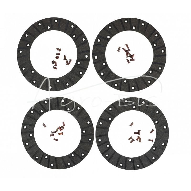 Stabdžių kaladėlių komplektas 200x130x4.4 CASE NS 131787A1 - 3225582R91