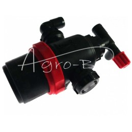 Apatinis siurbimo filtras su uždarymo vožtuvu, alkūnė FI-32, 45 laipsnių, purkštuvas - F16/1274