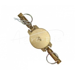 „Camlock DC“ srieginė jungtis, 16 barų, žalvarinė, 1 1/4 colio x 32 mm, PZL HYDRAL - ZCDMC32H