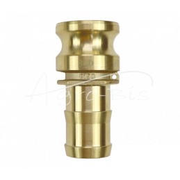 „Camlock“ jungties kištukas, E tipo, žalvaris, 1 1/2" x 38 mm, PZL HYDRAL - ZCME38H