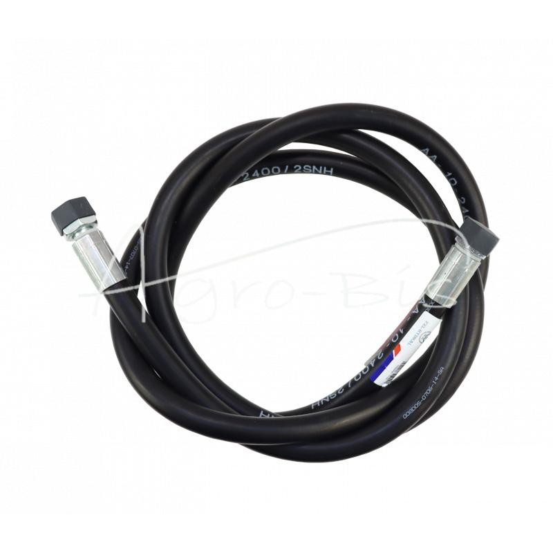 Hidraulinė žarna DKR/DKR G3/8" BSP DN10X2SN 330BAR L-2400 PZL HYDRAL - AA-10-2400/2SNH