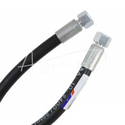 Hidraulinė žarna DKR/DKR G3/8" BSP DN10X2SN 330BAR L-2400 PZL HYDRAL - AA-10-2400/2SNH