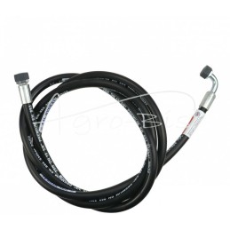 Hidraulinė žarna 330 barų sriegis M18x1.5 tiesi - alkūnė L-3000mm DN10-2SN 33MPa PZL HYDRAL - AK-10-3000/2SNH