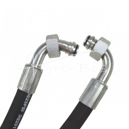 Hidraulinė žarna DN16 250bar alkūnė DKOL 90 DN16 M27X1.5 18L / alkūnė DKOL 90 DN16 M27X1.5 18L, L-430mm DN10-2SN PZL-HYDRAL - KK