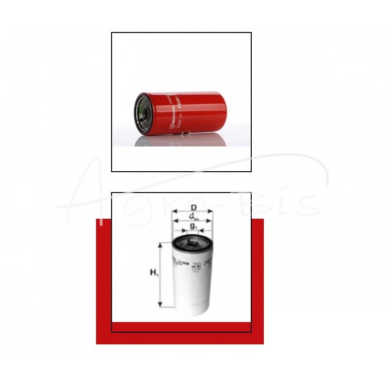 John Deere alyvos filtras - PB-28.1