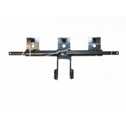 Trigubai suvirintas pakabos elementas, 3 juostų, pilnas, poliruotas - 5266040510