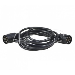 Laidas, jungiamasis kabelis, kištukas, kištukas, aplietas paviršiumi, 3,5 m, 7 laidai ELMOT - PPWW3.5MPEL