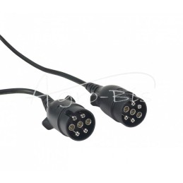 Laidas, jungiamasis kabelis, kištukas, kištukas, aplietas paviršiumi, 3,5 m, 7 laidai ELMOT - PPWW3.5MPEL