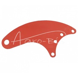 ZETOR teleskopinė atraminė plokštė, 8 mm storio, lenkta - 40115016