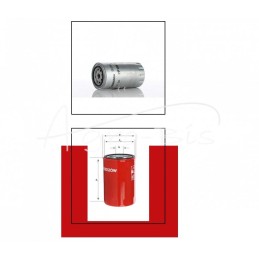 Dėklas, Claas PP-10.42 alyvos filtras - PP10-42