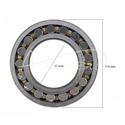 Dviejų eilių sferinis ritininis guolis 22212 FŁT Kraśnik - 22212 CAW33