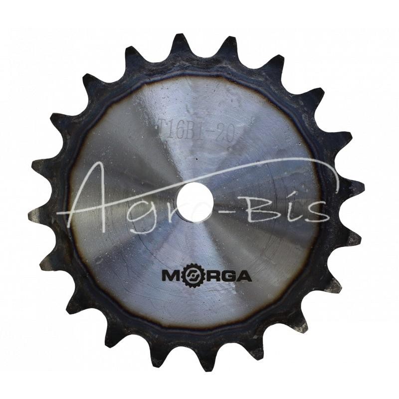 Grūdinto grandinės žvaigrio disko 16B-1 Z-20 išorinis skersmuo 173,9 mm MORGA - T16B120M