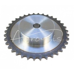 Grūdinto grandinės žvaigrės ratas su flanšu, stebule 10B-1 Z-36 išorinis skersmuo - 189 mm MORGA - S10B136M