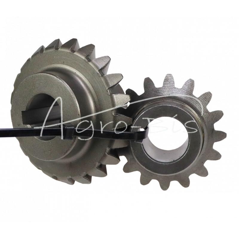 Didelių ir mažų ratų komplektas Z-21, Z-16 rotacinė žoliapjovė Z-036 Lenkija - 5036010660670