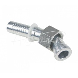 Hidraulinis antgalis ORFS 45° DN25 1 7/16 - 12 CATERPILLAR Premium HYDRAL - ORFS45DN25G1.7/16H