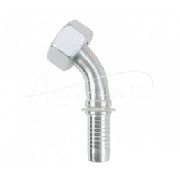 Hidraulinė jungtis DKOS 45° DN25 30S M42x2 sunki Premium HYDRAL - DKOS45DN25M42x2H