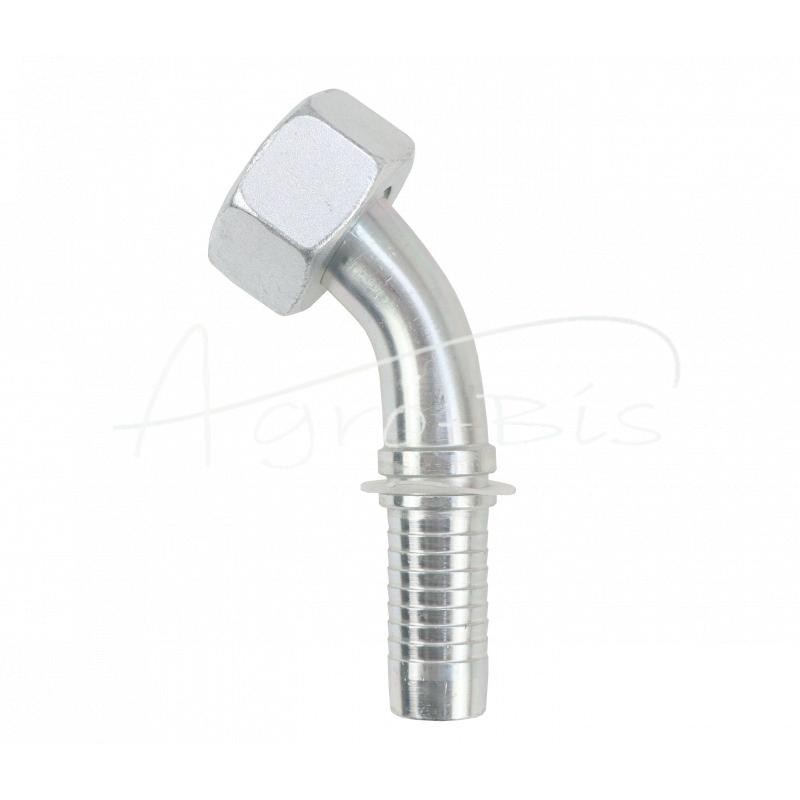 Hidraulinė jungtis DKOS 45° DN25 30S M42x2 sunki Premium HYDRAL - DKOS45DN25M42x2H