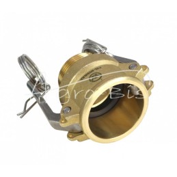 Camlock jungties lizdas, B tipo, žalvaris, 1 1/4" x 32 mm, PZL HYDRAL - ZCMB32H