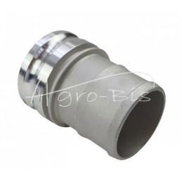 „Camlock“ jungties greito prijungimo kištukas, E tipo, aliuminis, 4" x 101 mm, PZL HYDRAL - ZCE101H