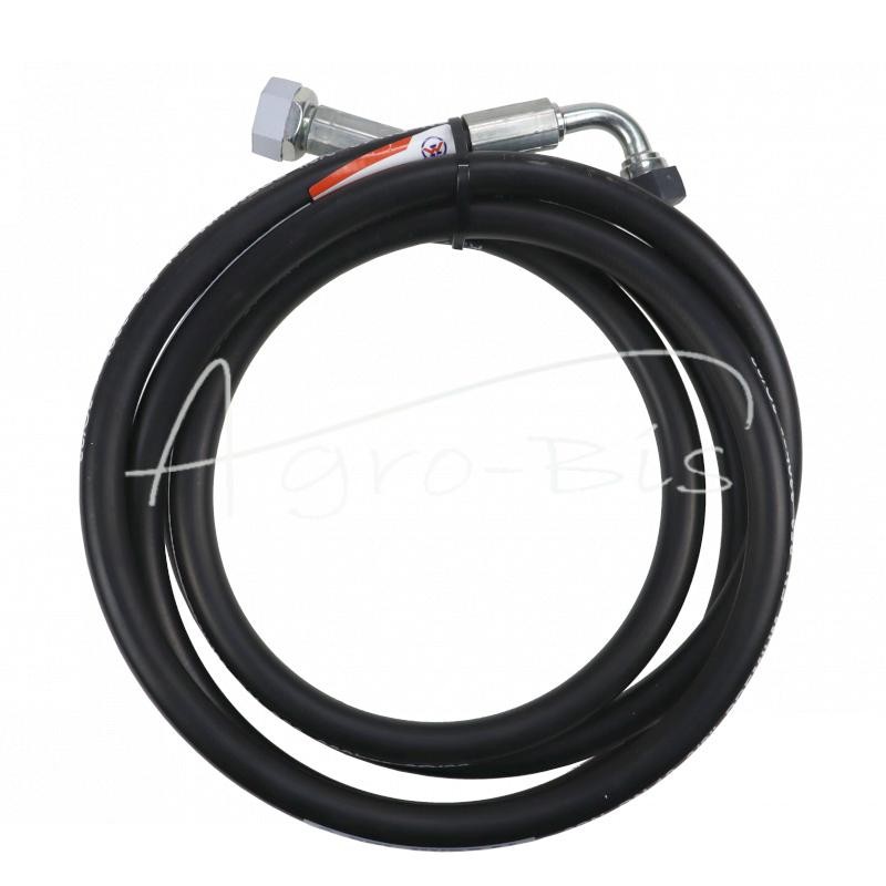 Hidraulinė žarna C11C12/211/10-3050 DKR 1/2" x DKR90 3/8" DN10 330 bar L-3050 PZL HYDRAL - AK-10-3050/2SNH