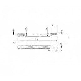 Lenkiškas Rolmus rotacinės žoliapjovės galvutės volas - 503602060/0