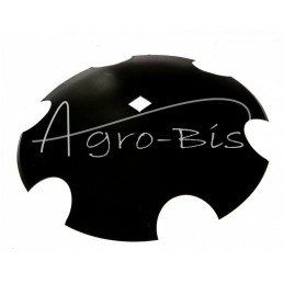 FI-460 akėčių diskas, įpjovomis, 3,2 mm - 1202030150